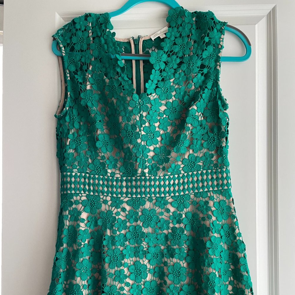 Shoshanna Green Lace Dress - Sz 6